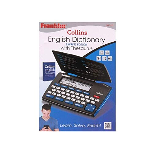 Franklin DMQ221 Collins English Dictionary med tesaurus