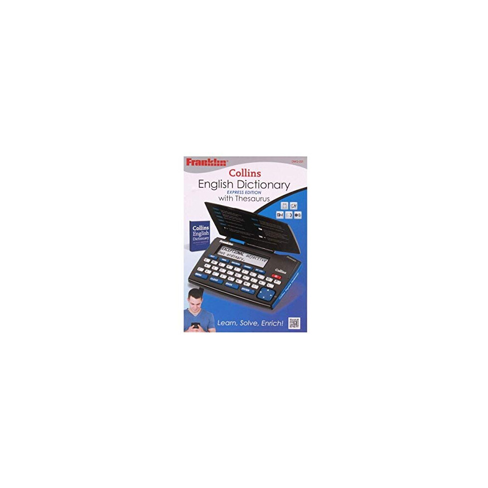 Franklin Dmq221 Collins English Dictionary With Thesaurus