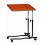 Angle and Height Adjustment Over Bed Table with 4 Castors 1