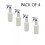 923BW7 Trigger Spray Bottle Blue Pack of 4 2
