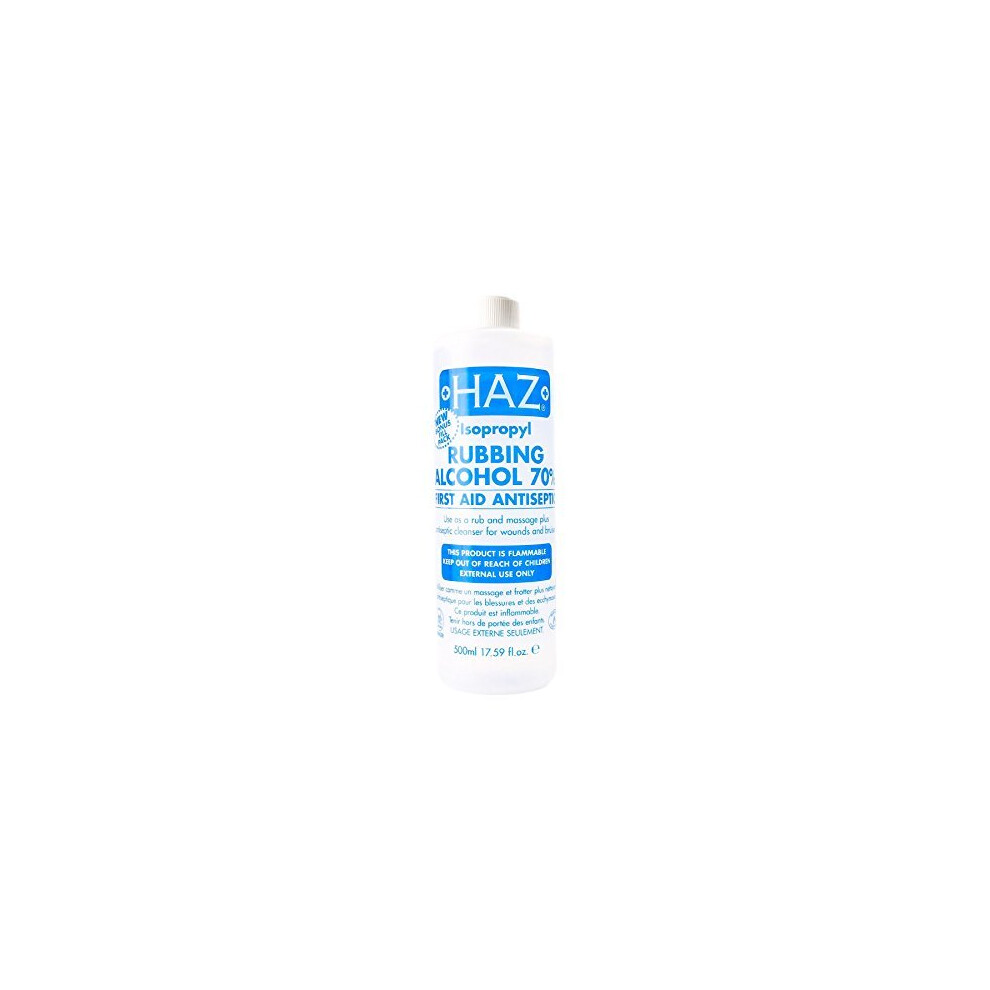 Haz 500 Ml Isopropyl Rubbing Alcohol First Aid Anti Septic