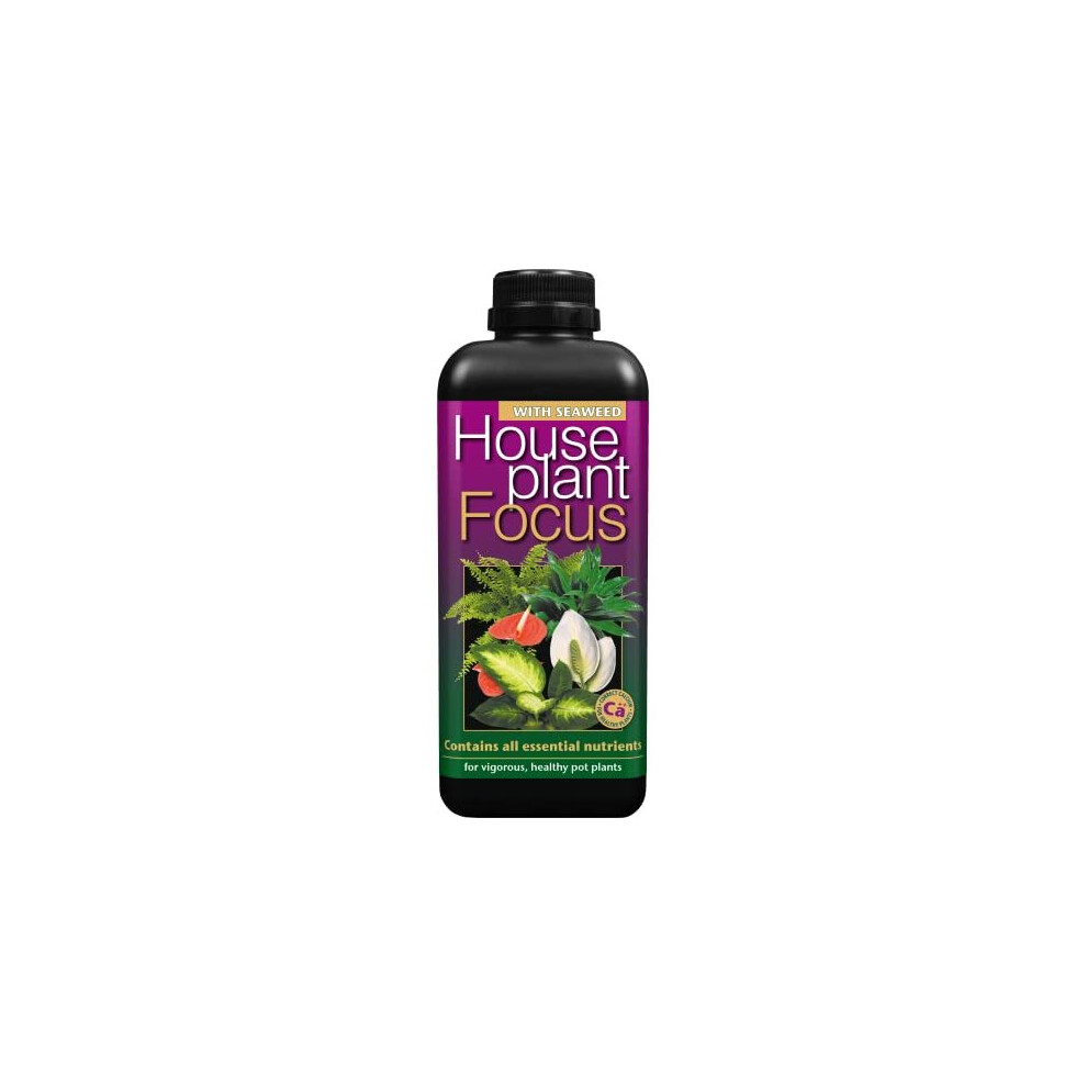 Growth Technology Ltd Houseplant Focus Balanced Liquid Concentrated Fertiliser 1 Litre