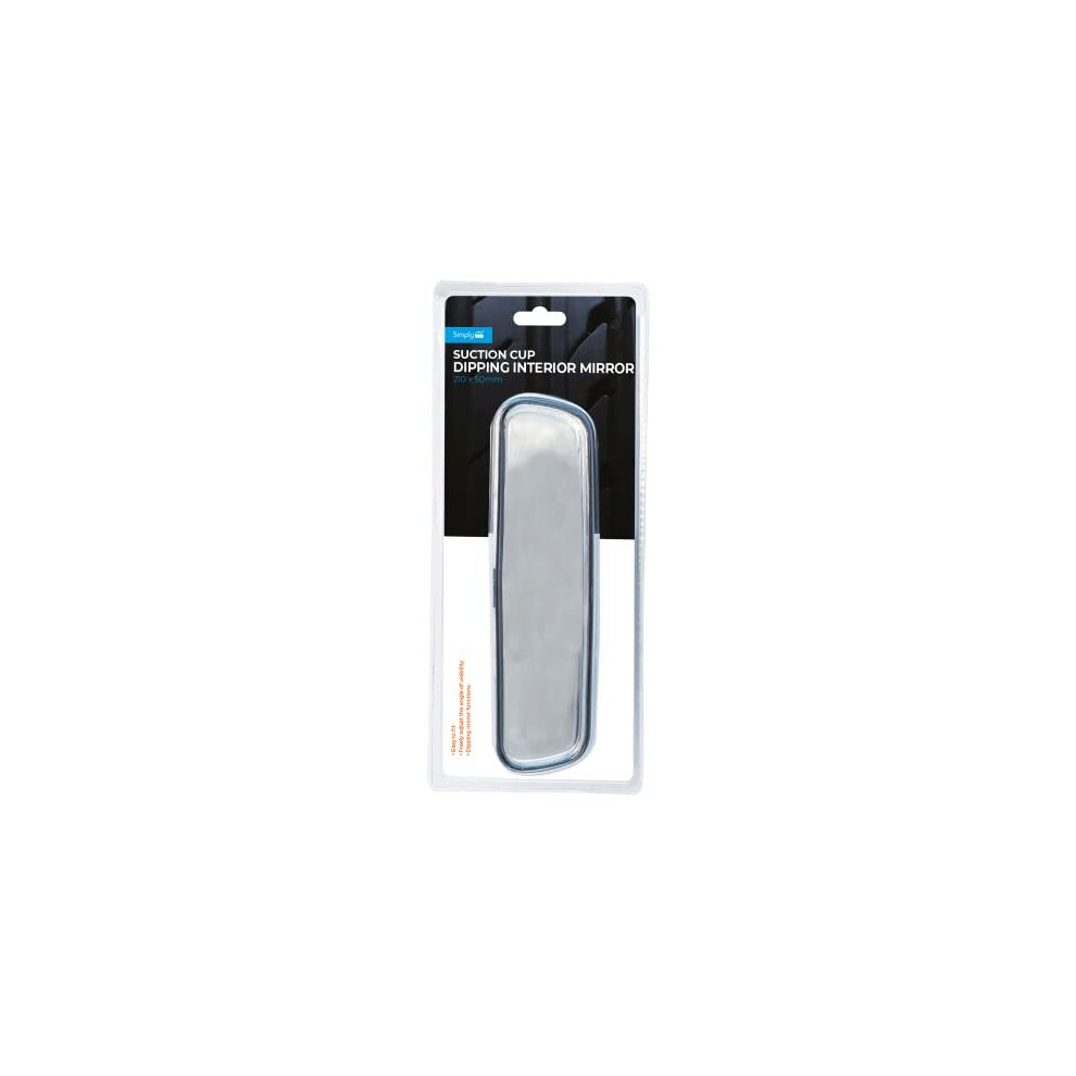 Dism01 Adjustable Car Interior Suction Cup Dipping Rear View Mirror 5037409058788