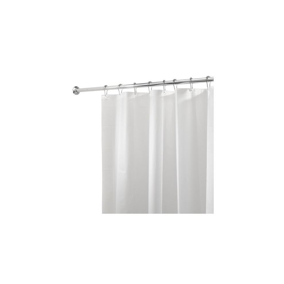 30 Liner Shower Curtain Curtain for Shower Made of MouldFree PEVA White 180 cm X 200 cm