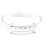 Equilibrium Silver Plated Christening Bangle 1