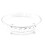 Equilibrium Silver Plated Christening Bangle 2
