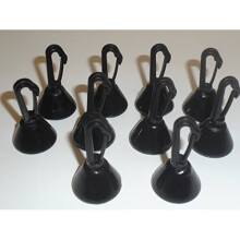 Pack of 10 x coated back Weights 30 Gram Secure Clip Carp Pike fishing