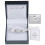 Equilibrium Silver Plated Christening Bangle 3