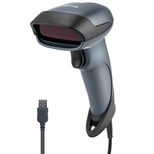 Handheld 1D Laser Barcode Scanner 32 Bit USB Wired Cable Reader A4 Bar Code Supermarket for POS System NTM1