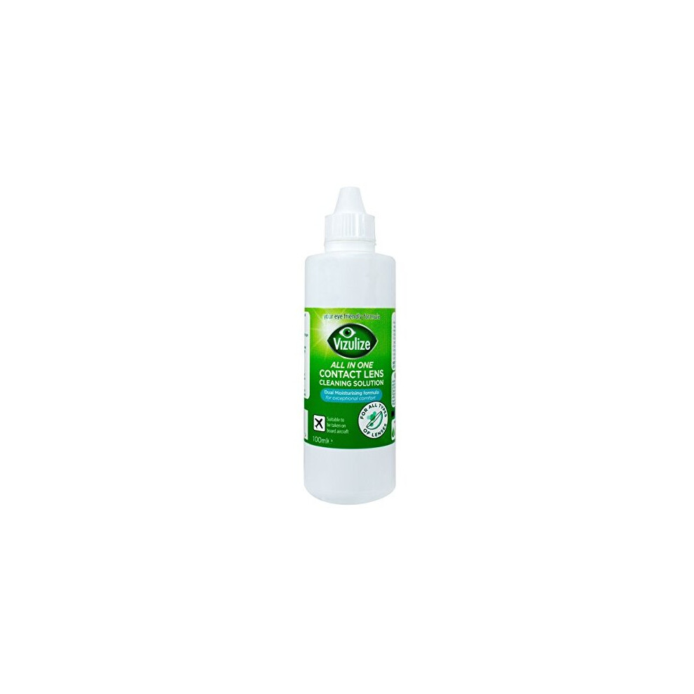 Vizulize All In One Contact Lens Solution Travel Pack 100Ml