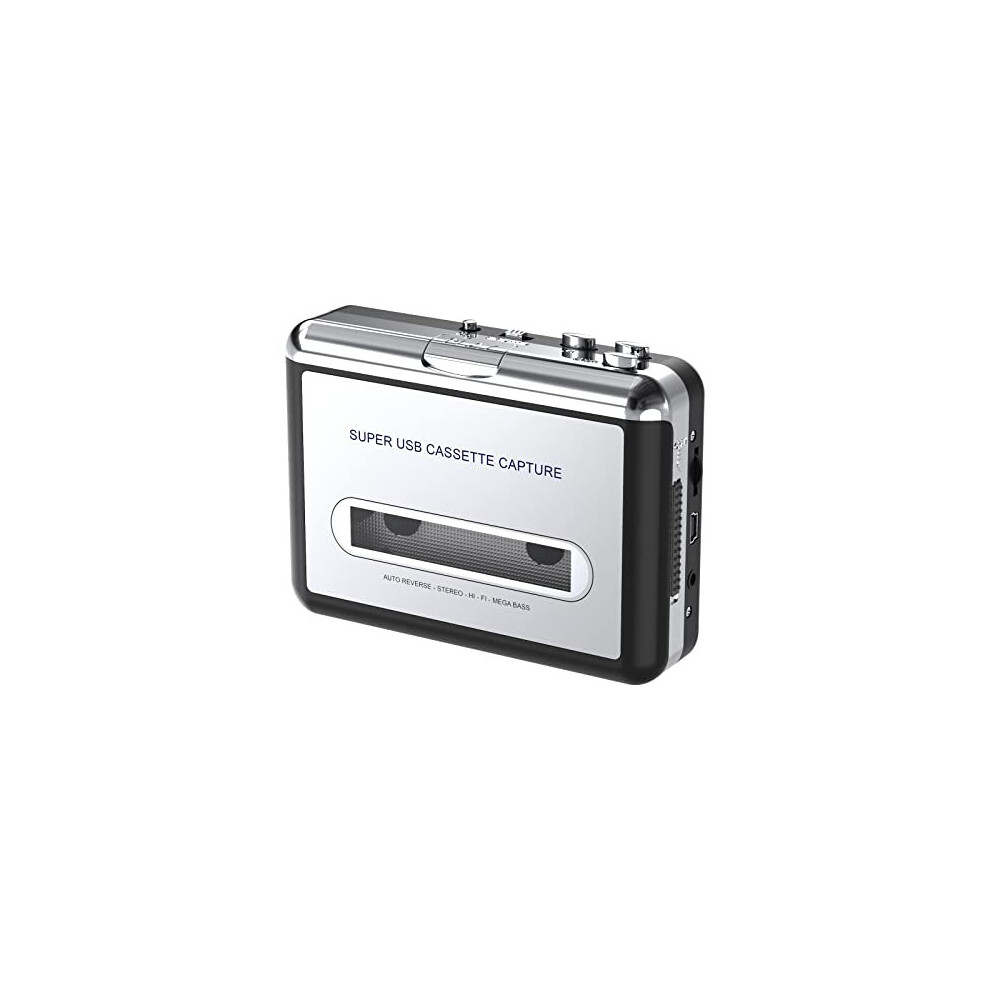 Digitnow! Portable Cassette Playercassette To Mp3 Converter Capture Cassette Tape To Mp3cd Audio Via Usb