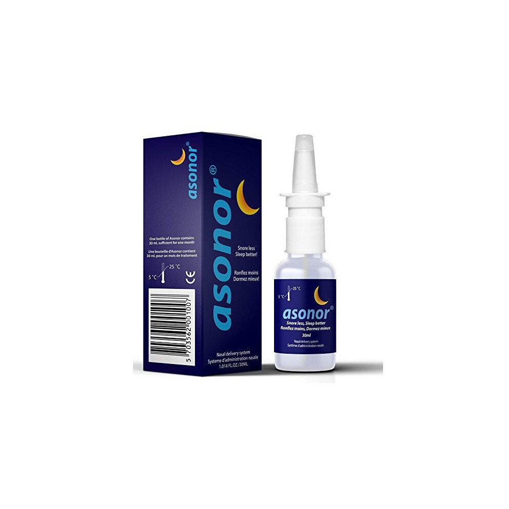 Snoring Nasal Spray 30ml Effective Snore Stopper Drops for Better Sleep Snore Relief Remedy Opens Up The Throat Air Passage Enables Better Breathing