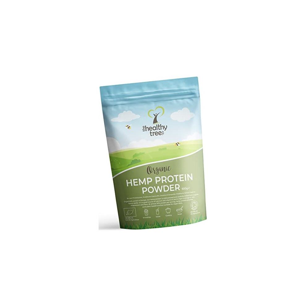 Photos - Vitamins & Minerals Organic Hemp Protein Powder by TheHealthyTree Company Harvested in Europe Vegan High in Omega3 Iron Amino Acids and Magnesiu