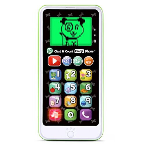 LeapFrog White LeapFrog Chat and Count Emoji Phone White 1