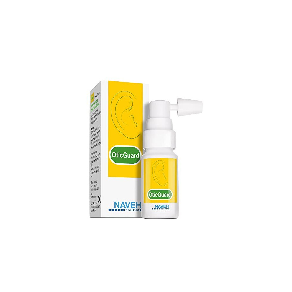 Naveh Pharma Otic Guard Natural Ear Spray 3 In 1 Herbaloil Blend For Ear Infections Ear Pain And Itchy Ears Ear Wax Removal Kit Ear Wax Softener For Clogged Ear