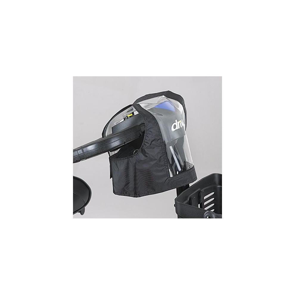 Ducksback Black Mobility Scooter Control Panel Tiller Cover Small