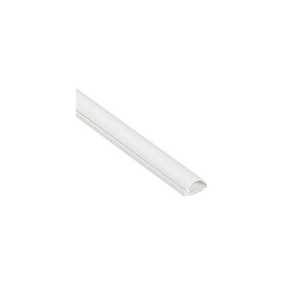 Micro Trunking Cable Cover Half Round Paintable Cable Trunking Selfadhesive Cable Tidy Decorative Wire Hider Electrical Cable Management 20Mm W X 10Mm 5060226649587