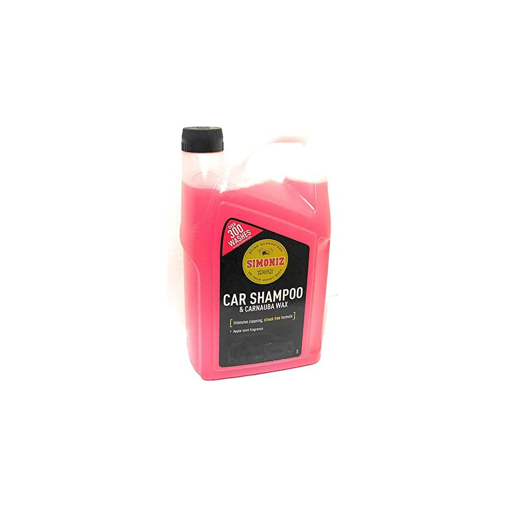 Simoniz Car Shampoo With Carnbuba Wax 5 Litre