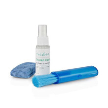 Screen Cleaner Kit for TV PC Smartphone Tablet 35 ml Spray Brush Pearl Cloth
