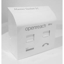 2019 BT Openreach NTE5c MK2 Master Socket with MK4 VDSL Front Plate - Integrated VDSL/ADSL Filter (K15)