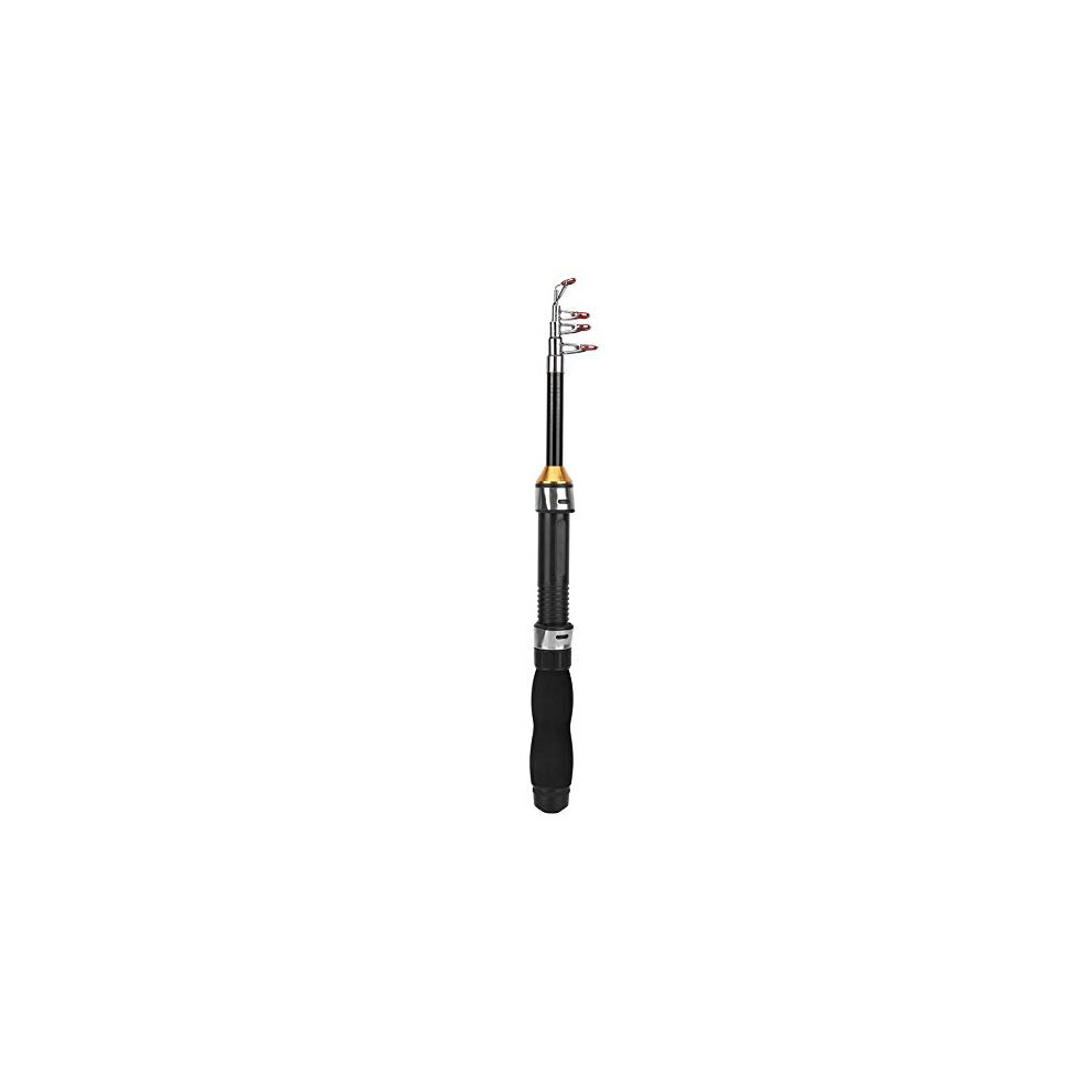 Fishing Rod Portable Small Short Sea Pole Mini Sea Fishing Tools Telescopic Fishing Rod for Travel Seawater Freshwater Bass Trout Fishing19M