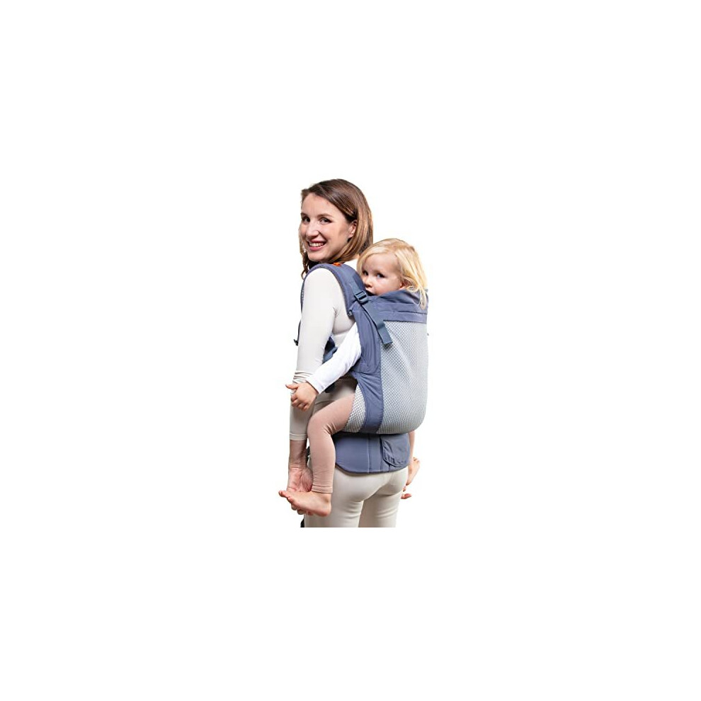 Beco Toddler Carrier with Extra Wide Seat Toddler Carrying Backpack Style and FrontCarry Lightweight Breathable Child Carrier Toddler Sling Carrier