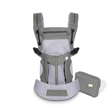 Premium Breathable Baby Carrier with Storage BagSunscreen HoodErgonomicfor Newborn to Toddler048 MonthsHead SupportMaximum Load 20kgFront Facing Baby