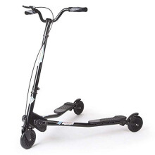 Swing Scooter Adjustable 3 Wheels Foldable Wiggle Scooter Self Drifting for KidsAdult Age 6 Years Old and Up