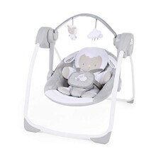 INGENUITY Babyschaukel Elektrisches Klappmodell - Kleines Schaf - Abnehmbare Spielbogen und Spielzeuge, Baby Weihnachtsgeschenk