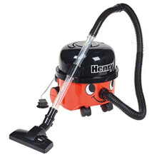 Casdon Henry Vacuum Cleaner Toy - Realistic, Working Suction - Ages 3+, Model 728, Red