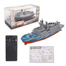 Remote Control Warships Navy Battleship RC Aircraft Carrier Military Ship Boat Model Speedboat Water Toys