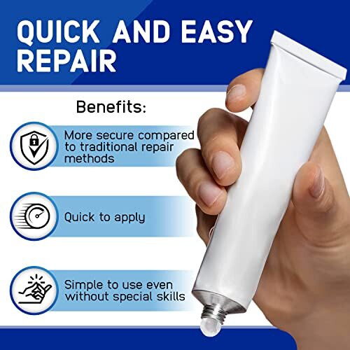 Heavy Duty Hot Tub Puncture Repair Kit Waterproof 40ML Vinyl Adhesive