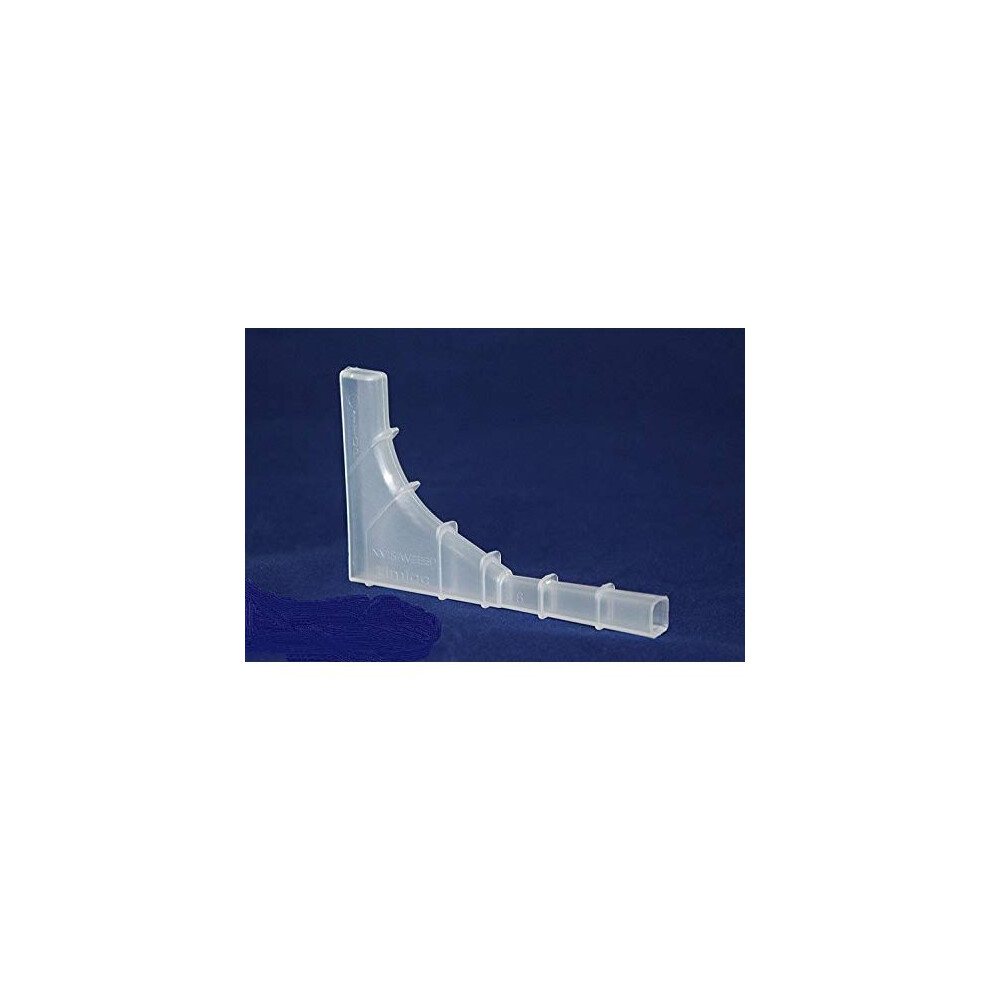 Pack of 50 Timloc InvisiWeep Clear Tunnel Low Profile External Cavity Wall Weep Vents