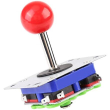1pcs Arcade Joystick Classic 248 Way Game Joystick Ball Adjustable Competition Style Long Handle Joystick for Arcade Gaming Cabinet Button Kit