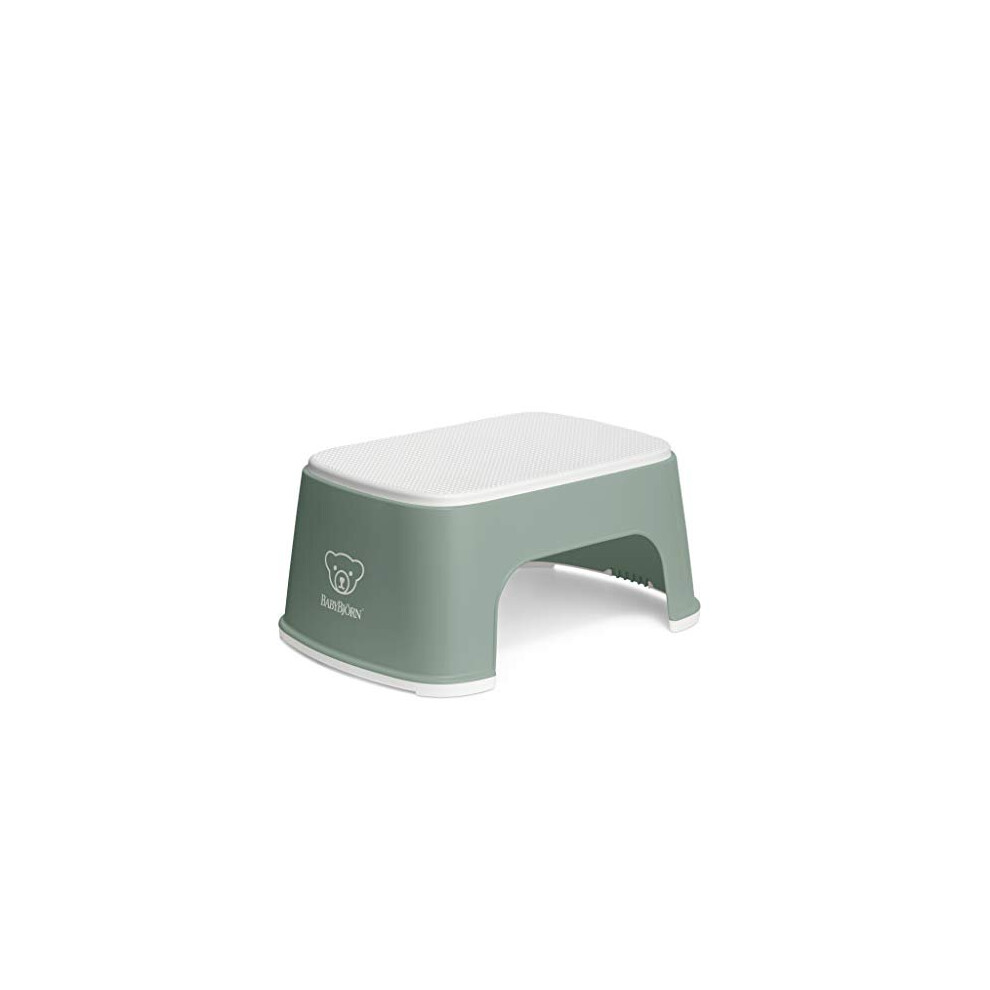 Step Stool Deep greenWhite
