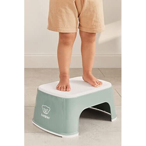 BABYBJÖRN Step Stool Deep greenWhite 2