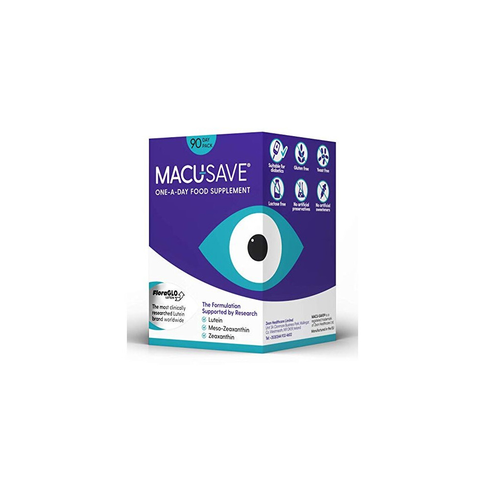 Macu-SAVE Food Supplement 90 Day Pack - Image 2
