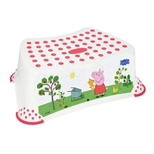 Solution EU 49511 Peppa Pig Step Stool Seat with Non Slip Feet White