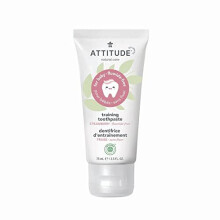 FluorideFree Training Toothpaste for Baby and Child Plant and MineralBased Ingredients EWG Top Scoring Vegan Baby Products Strawberry 75 Grams