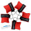 5 Pcs CPR Mask Keychain Ring Emergency Kit Face Shield for First Aid or AED Trainingred 1
