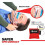 5 Pcs CPR Mask Keychain Ring Emergency Kit Face Shield for First Aid or AED Trainingred 3
