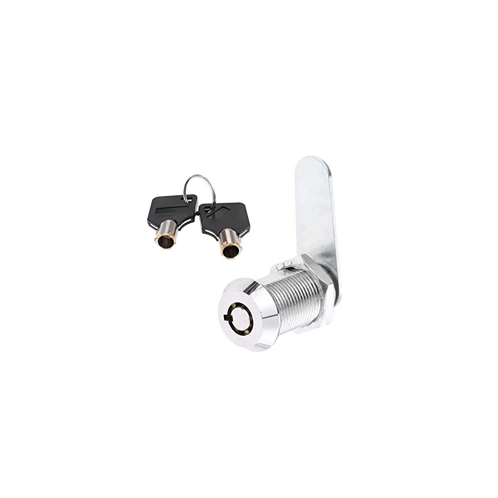 Thread Tubular Cam Lock 30Mm Zinc Alloy Security Drawer Cam Cylinder Lock With 2 Keys For Door Mailbox Cabinet Cupboard Letterbox 603922200994