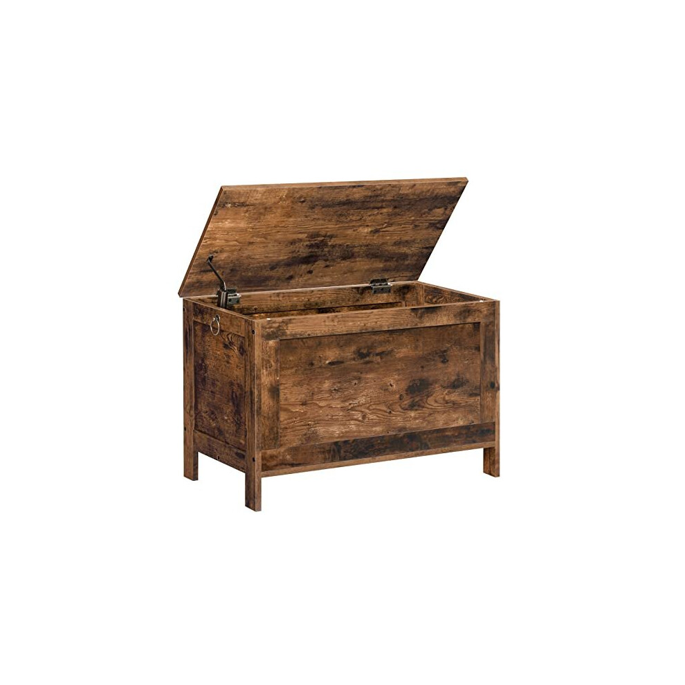 Storage Chest Trunk Wooden Storage Box Large Toy Chests with Lid Toy Box Organizer Unit Bed End Storage Bench Shoe Bench Entryway Hallway Bedroom