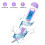 Digital Basal Thermometer for Ovulation with Backlight LCD Display Premom APP 1100th Degree High Precision and Memory Recall Ovulation Tracking 6