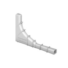 Pack of 50 Timloc InvisiWeep White Tunnel Low Profile External Cavity Wall Weep Vents