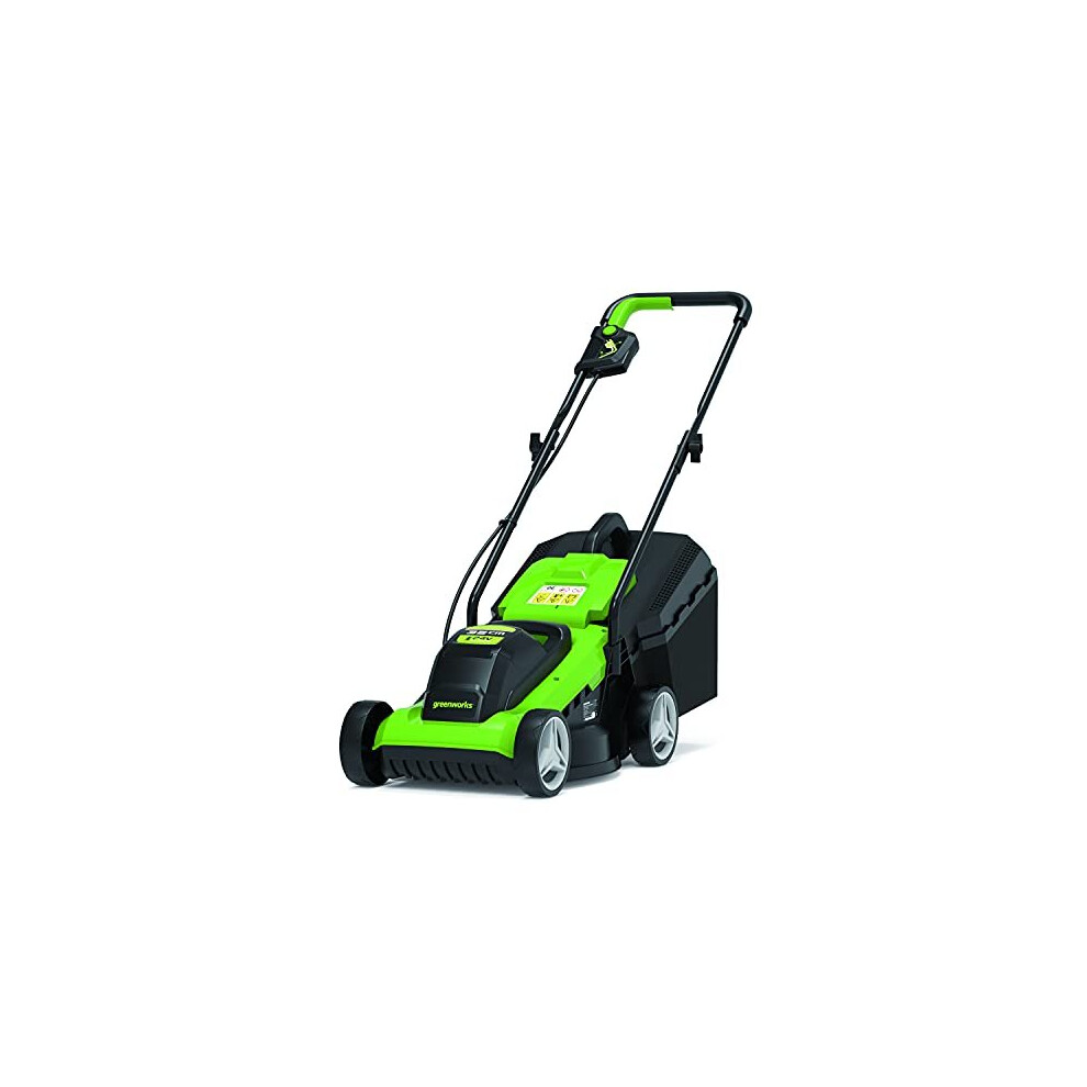 G24LM33 Cordless Lawnmower for Smaller Lawns up to 280m 33cm Cutting Width 30L Bag WITHOUT 24V Battery Charger 3 Year Warranty