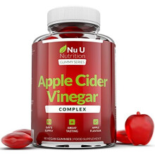 Apple Cider Vinegar Complex 90 Vegan Gummies High Strength 1000mg per Serving ACV Gummies with The Mother 45 Day Supply Supports Digestive Health
