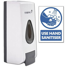 Soap Dispenser Hand Sanitizer Dispenser Wall Mounted Manual 350ml Hand Sanitiser Dispenser Hand Wash Hand Gel Dispenser Bathroom Shower Gel Shampoo