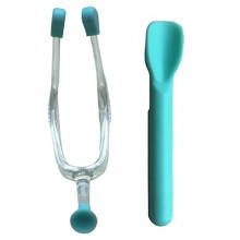 Soft Silicone Contact Lenses Remover and Insertion Tool Contact Tweezers and Soft Scoop for Girls Lady with Long Nails Green