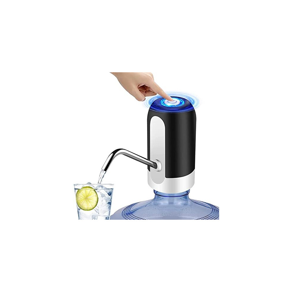 Electric Water Bottle Pump USB Charging Automatic Drinking Water Dispenser 30 Days Battery Life Portable Water Bottle Switch for Universal 25 Gallon